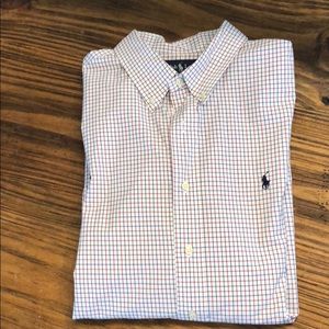 Long Sleeved Polo Button Down